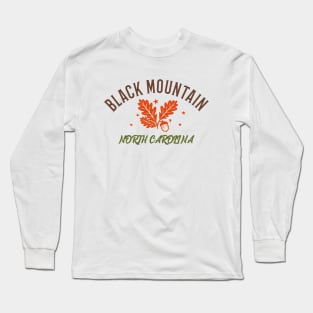 Black Mountain, North Carolina Fall Long Sleeve T-Shirt